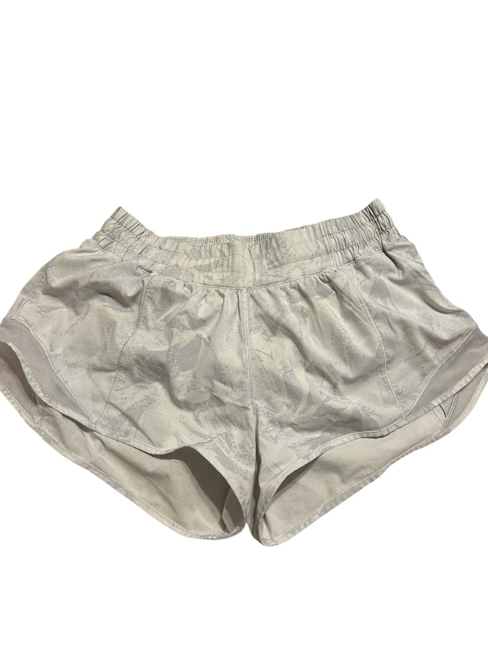lululemon athletica Light Gray Women's Athletic Shorts